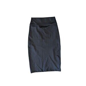 Soho Lady Los Angeles Skirt Womens Size PM Black Pull On Bodycon Pencil Stretchy